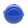 Sanwa Blue  violet button, 24 mm, clip, front View.