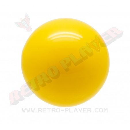 Round handle yellow color Sanwa LB-35.