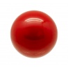 Sanwa Balltop type round handle in red LB-35R.