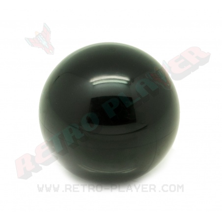 Sanwa Balltop type round handle in black LB-35k.