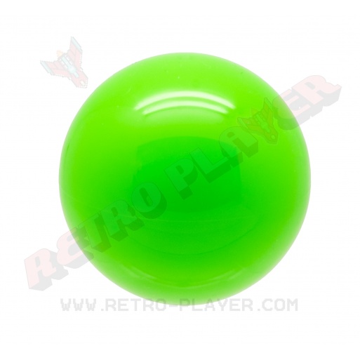 Sanwa Balltop round handle in green LB-35G.