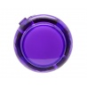 Bouton violet Sanwa 30 mm Translucide, vue de face.