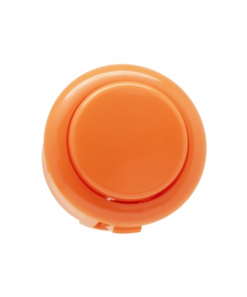 Sanwa 30 mm push button OBSF-RG Series - Orange. face view.