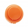 Bouton Sanwa 30 mm Série OBSF-RG - Orange. Vue de face.