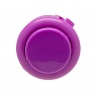 Bouton Sanwa violet, 24 mm, clip, Vue de face.