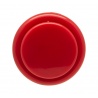 Grand bouton rouge Sanwa, 40 mm, vue de face.