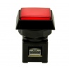 Sanwa red illuminated square button