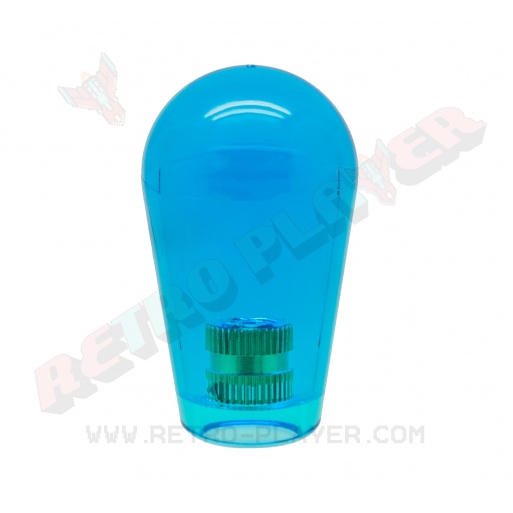 Battop blue transparent crown for joystick samducksa.