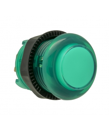 Bouton lumineux 28mm vert.