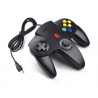 Black Nintendo N64 USB Controller