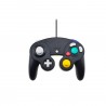 Nintendo GameCube Joypad, Black. Face view.