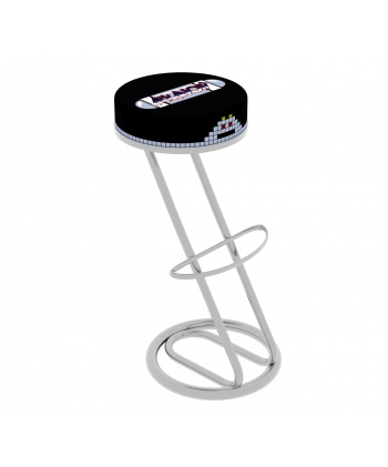 Arkanoid black arcade stool.