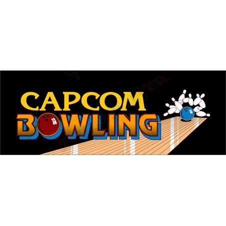 Capcom Bowling Marquee