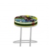 Mario Bros Stool. Back View.