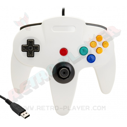 White N64 USB controller