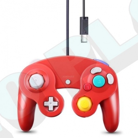 Manette pour Nintendo Gamecube Rouge