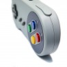 Nintendo Super Famicom controller 3/4 view.