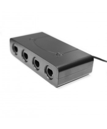 Adaptateur Manette Gamecube Sur Nintendo Wii U, Switch Et Pc + 4