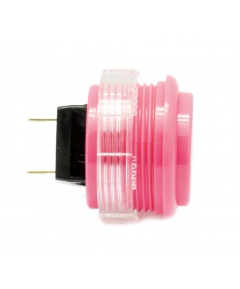 Pink Crown button SDB-202, side view.