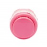 Pink Crown button SDB-202, face view.
