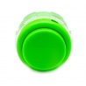 Green Crown Button 30 mm, front view.